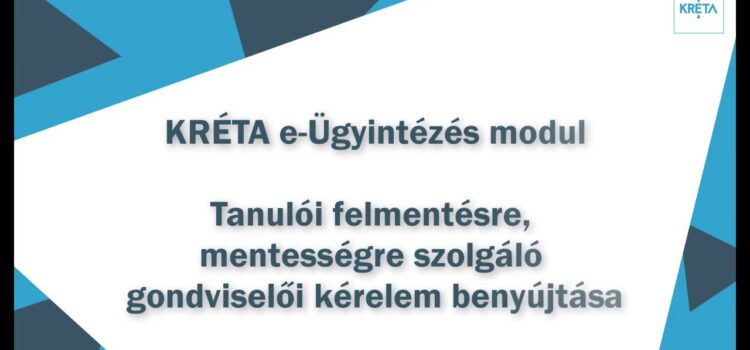 Testnevelés alóli felmentés igénylése Testnevelés alóli felmentés igénylése